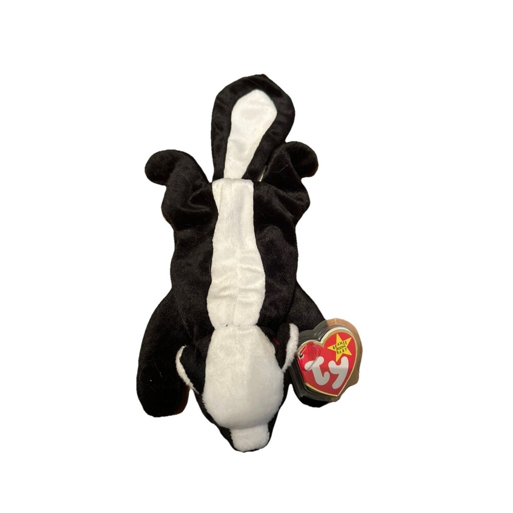 Ty Beanie Baby Stinky the Skunk Retired RARE Mint 1995
